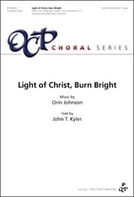 Light of Christ, Burn Bright SAB choral sheet music cover Thumbnail